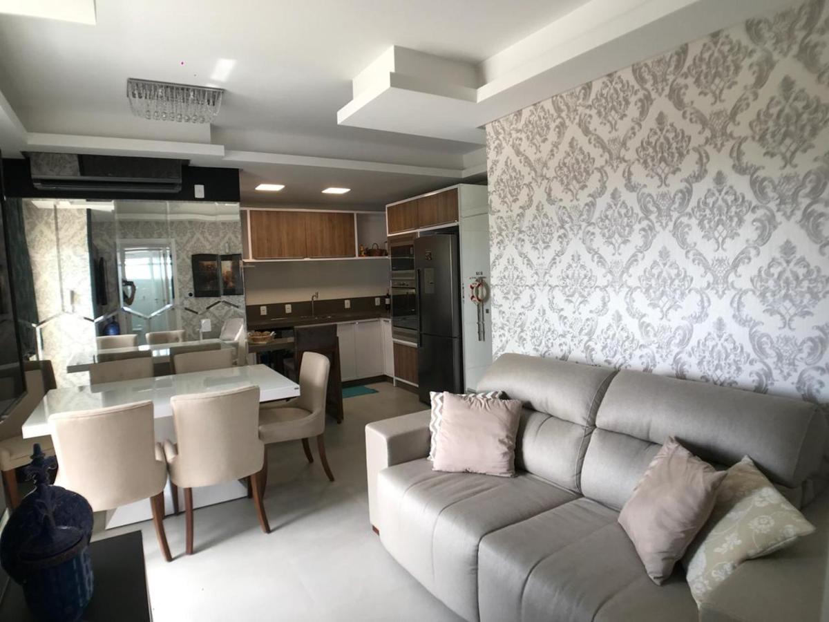 Luxuoso Apartamento Com Vista Exclusiva Para O Mar Apartment Governador Celso Ramos Bagian luar foto