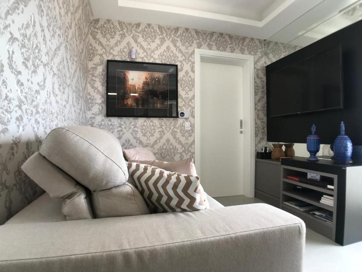Luxuoso Apartamento Com Vista Exclusiva Para O Mar Apartment Governador Celso Ramos Bagian luar foto